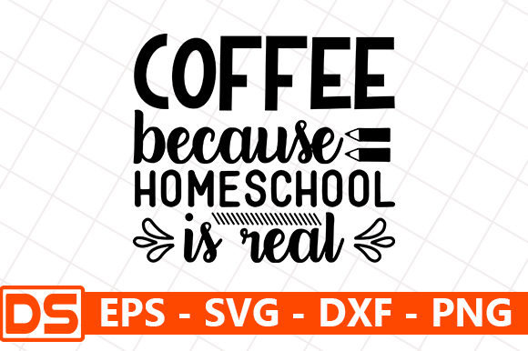 Coffee Because Homeschool Is Real – A Thoughtful Embroidery Design for Meaningful Projects