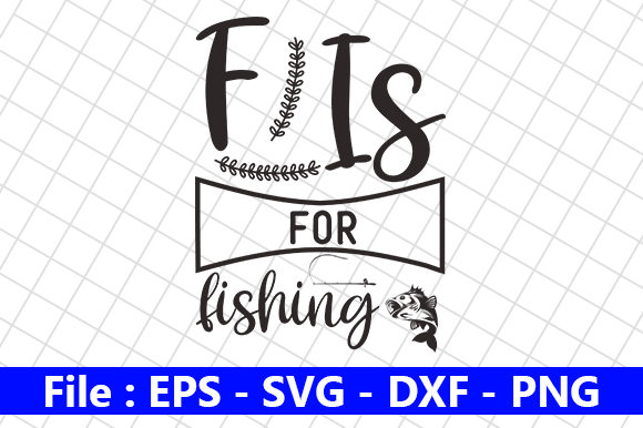 F is for Fishing: A Versatile Embroidery Design
