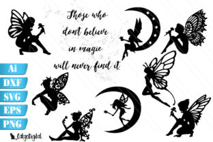 Fairy Vector Silhouettes: A Designer’s Perspective