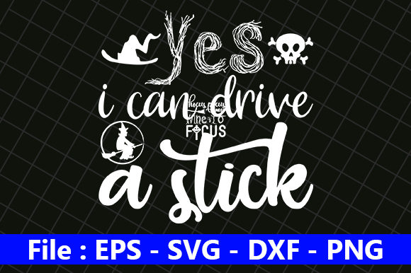 Yes, I Can Drive a Stick – A Halloween Embroidery Design Review